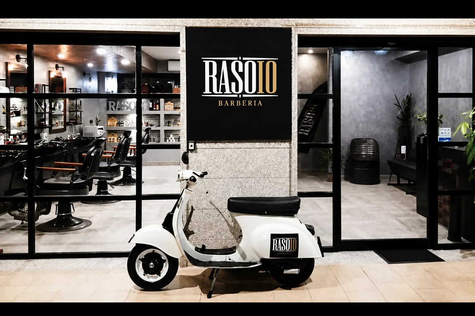 Rasoio Barberia a Torre Angela, Roma